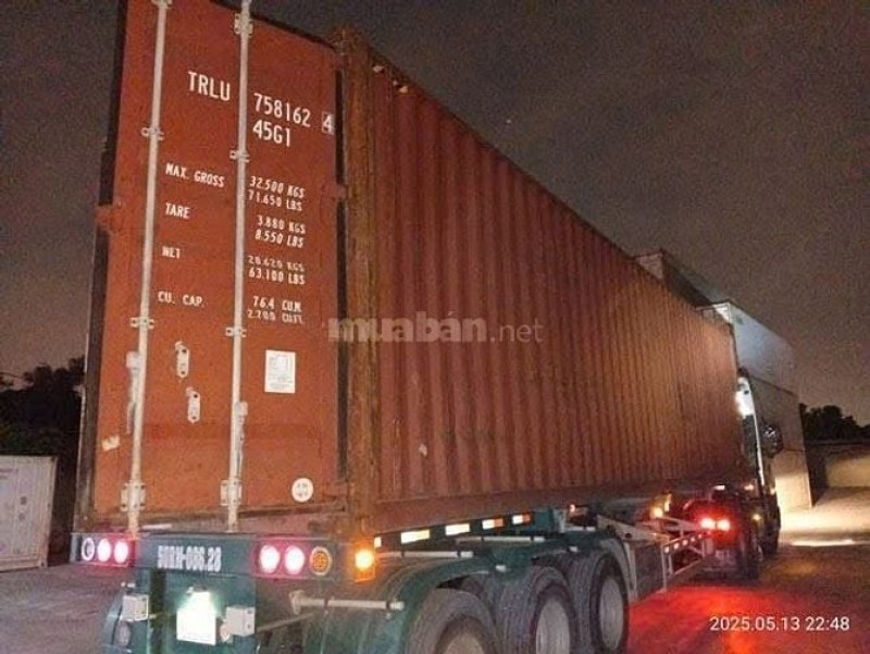 Bán container 40HC - Cargo Worthy giá chỉ 55 triệu Bán container 40HC - Cargo Worthy giá chỉ 55 triệu