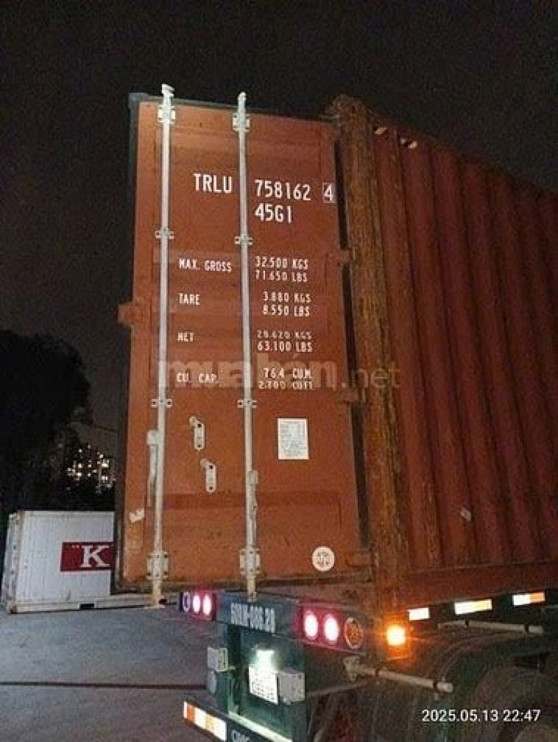 Bán container 40HC - Cargo Worthy giá chỉ 55 triệu Bán container 40HC - Cargo Worthy giá chỉ 55 triệu