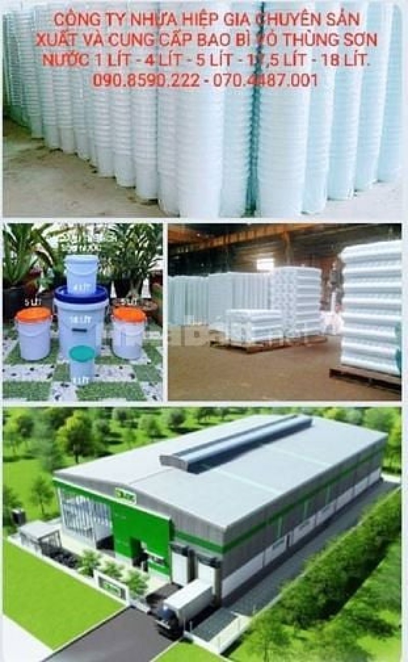 Cung cấp vỏ thùng sơn nước và dịch vụ in ấn chất lượng