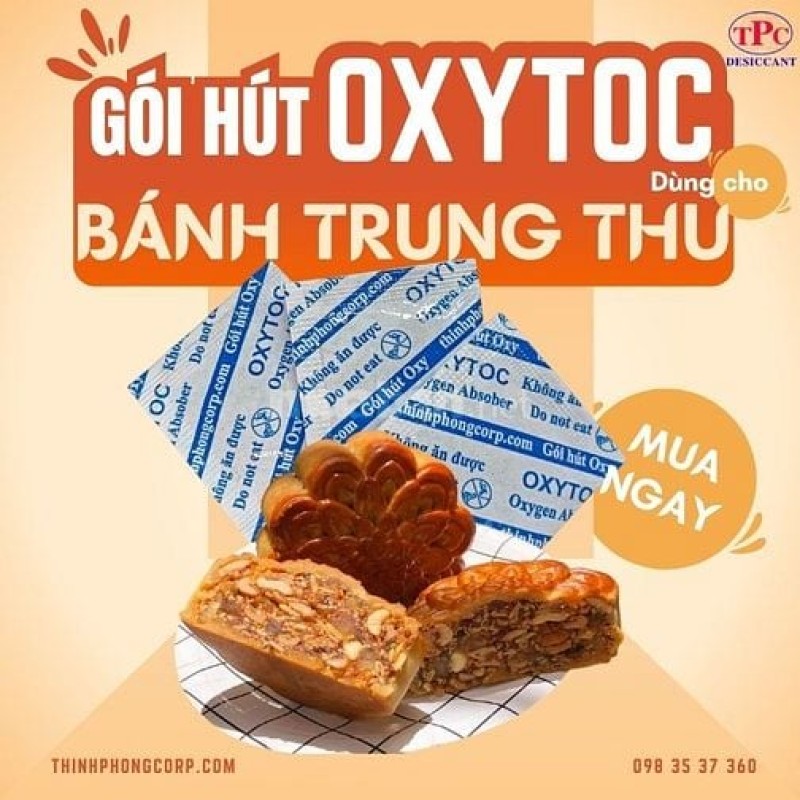 Gói hút oxy - Giải pháp bảo quản bánh Trung Thu hiệu quả Gói hút oxy - Giải pháp bảo quản bánh Trung Thu hiệu quả