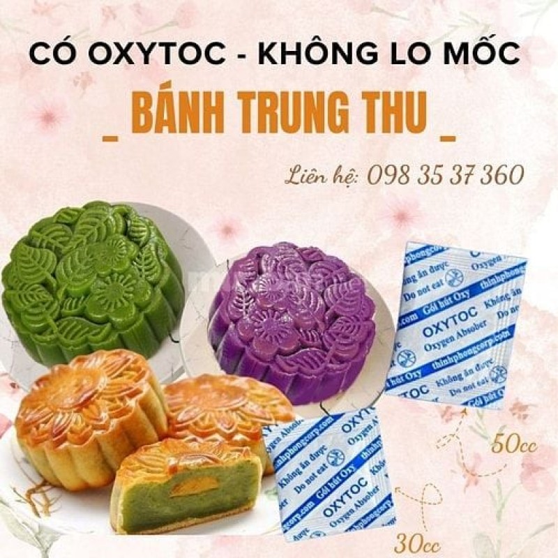 Gói hút oxy - Giải pháp bảo quản bánh Trung Thu hiệu quả Gói hút oxy - Giải pháp bảo quản bánh Trung Thu hiệu quả