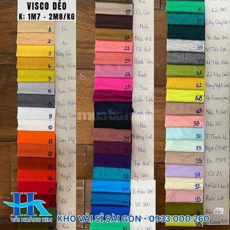 Kho vải thun giá sỉ TP. HCM Hoàng Kim Kho vải thun giá sỉ TP. HCM Hoàng Kim