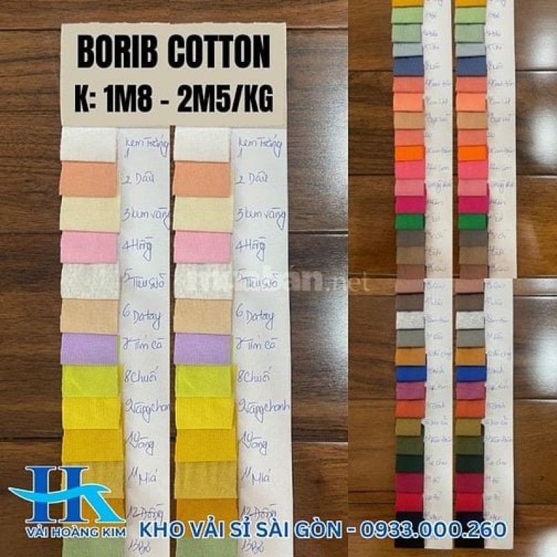 Kho vải thun giá sỉ TP. HCM Hoàng Kim