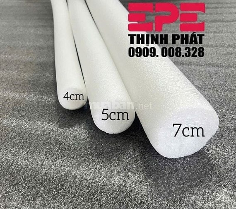 Ống xốp đặc đường kính 5mm tại Epe Thịnh Phát giá tốt Ống xốp đặc đường kính 5mm tại Epe Thịnh Phát giá tốt