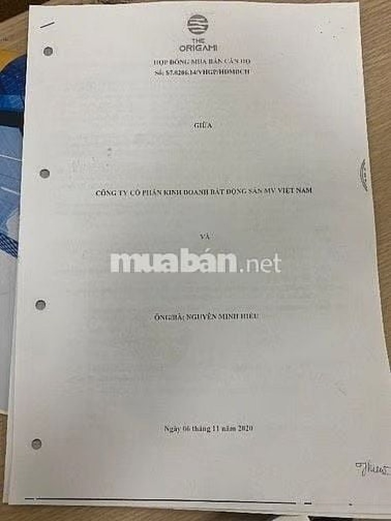 Thông báo mất hợp đồng mua bán căn hộ S7.0206.14 Thông báo mất hợp đồng mua bán căn hộ S7.0206.14